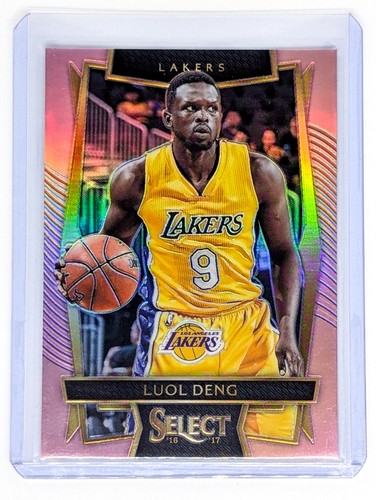 Luol Deng [Pink Prizm] #46 2016 Panini Select card