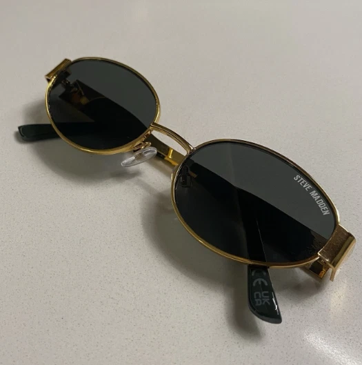 Steve Madden Gold Designer Sunglasses for Women for sale | eBay display picture 3
