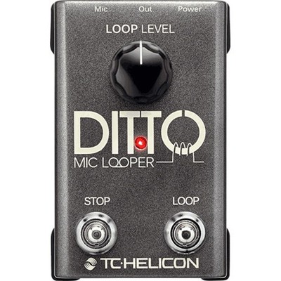 TC Helicon Easy to Use Two-Button Looper Pedal for Vocals and Acoustic Instrumen