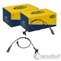 2X Magneti Marelli ABS-SENSOR Raddrehzahl Vorne Passend FüR CitroËN C4 DS4 DS5 P