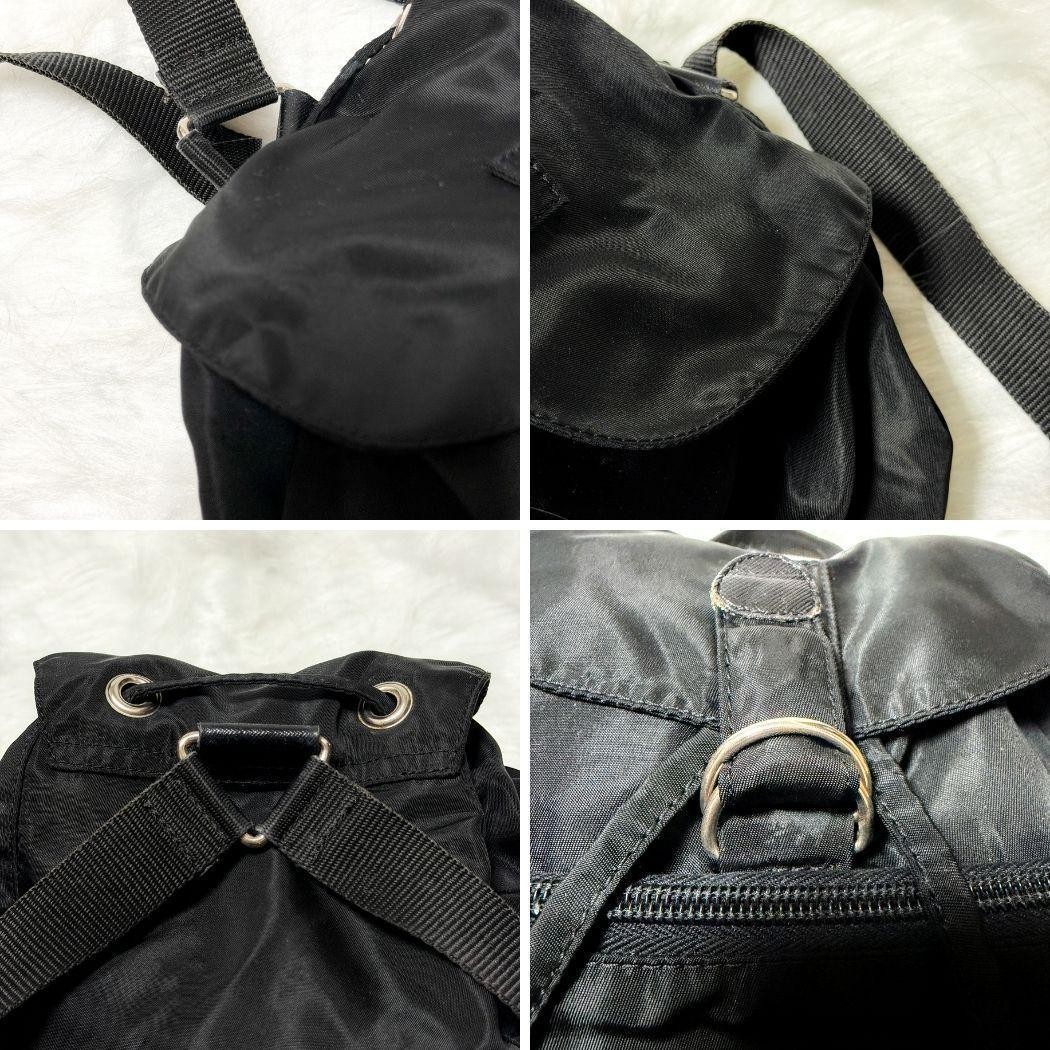 Prada Testo Nylon Mini Backpack 25cm Drawstring T… - image 8