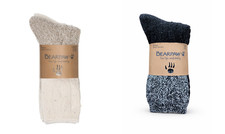 BEARPAW Women's Boot Sock 4 or 5 or 6-pair , Size Shoe Size 4-10