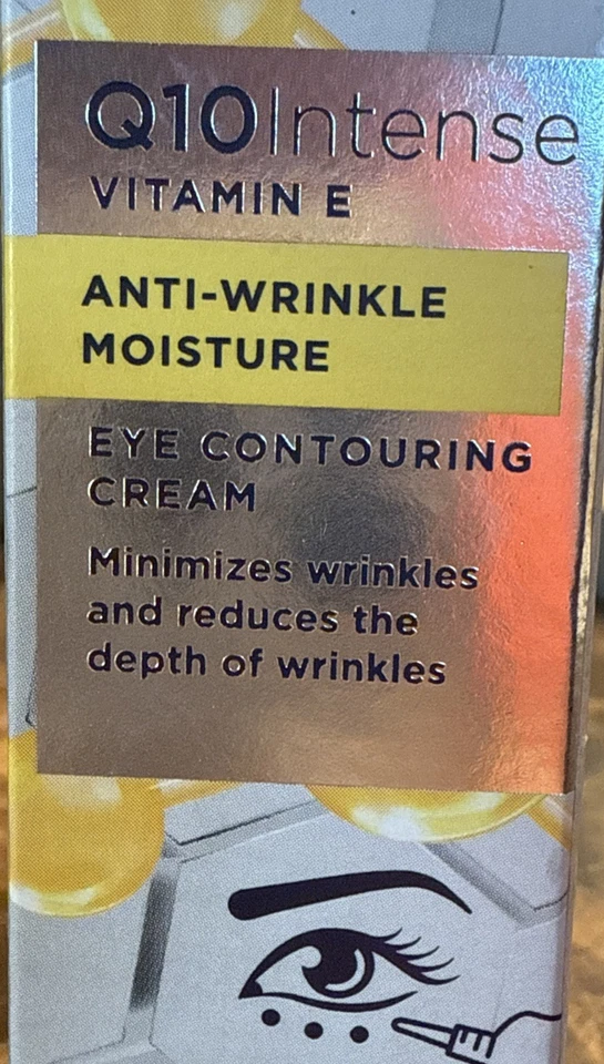 Cien Q10 интенсивный увлажняющий крем против морщин контур глаз 15 мл витамин Е новый в коробке - Изображение 2 из 4