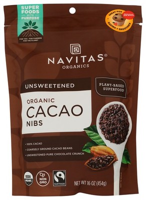 Navitas Organics Organic Cacao Nibs 16 Oz Superfood