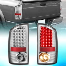 CLEAR LENS CLEAR LED TAIL BRAKE LIGHT/LAMP FOR 07-09 DODGE RAM 1500/2500/3500