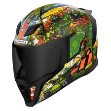 Icon Airflite Groundpounder Unisex Adult Full Face Motorcycle Street Helmet
