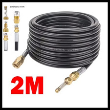 High Pressure Washer Hose Pipe Cord Sewer Drain Water Cleaning Hose Sewer Jetter