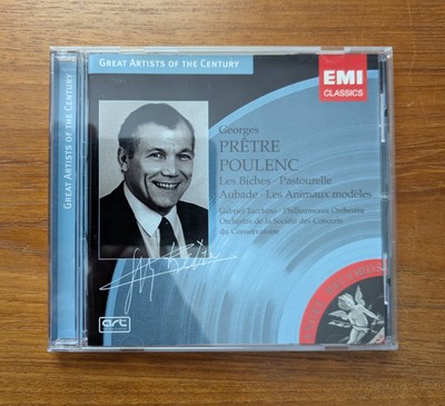 Poulenc Les Biches Pastourelle Aubade, Les Animaux Georges Pretre CD New  EMI