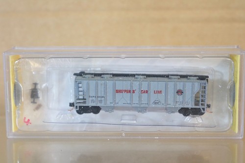 BACHMANN 73368 Spur N Verlader 8 Wagen Linie 3 Bay Schüttgutwagen Waggon auf | Zustand: New