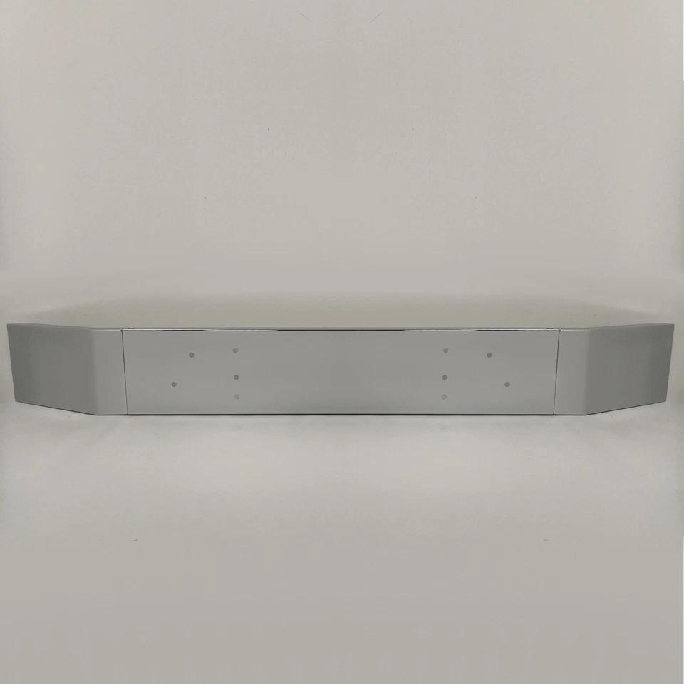 Parachoques delantero cromado de 10" con patrón de perno triangular para Mack RD688S/RD6900S 81-04 Foto 3 de 4