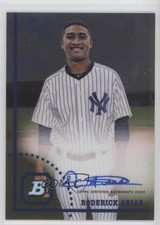2022 Bowman Heritage Chrome Prospect Auto Roderick Arias #CPA-RA Auto 19n6