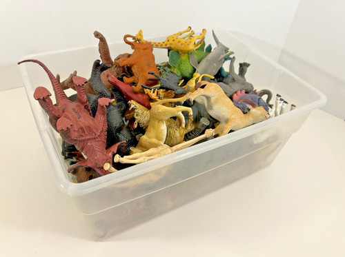 Mixed Lot of Vintage Animals & Dinosaurs Figures *READ*