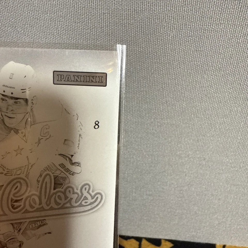 2012 Panini National Convention команды цвета Овечкин прогрессии - черный /5 /1? - Изображение 3 из 4