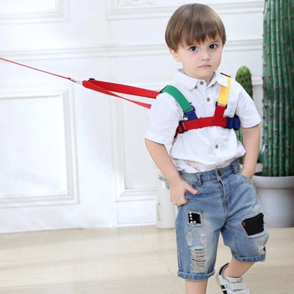 Kids Safety Leash Anti Lost Key Wrist Strap Baby Walk Child Toddler Link Harness - Image 2 of 4