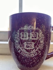 Harvard University Coffee Mug  Ceramic M Ware  Preowned  Excellent Condition