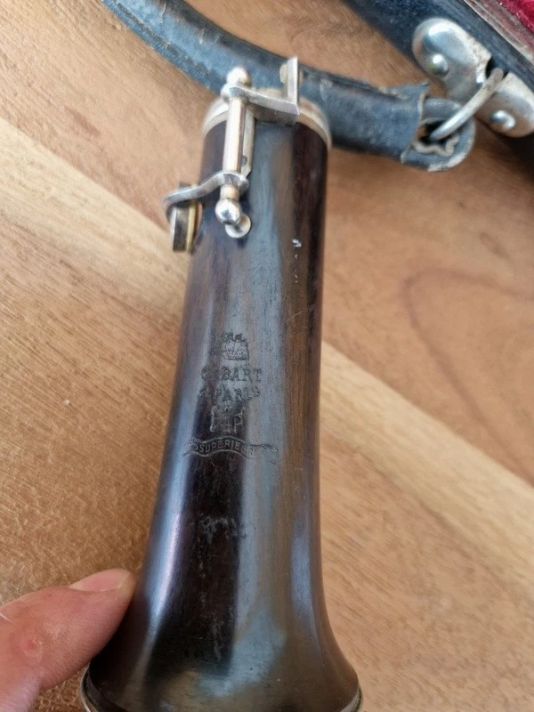 Hautbois Cabart à Paris en ébène clés argentés K33 en coffret instrument musique - Imagen 4 de 4