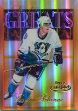 2000-01 Topps Gold Label - TEEMU SELANNE - Golden Greats #GG10 - MIGHTY DUCKS