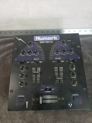 NUMARK DM1001X DJ Audio MIXER Sold As-Is FOR PARTS OR REPAIR Untested NO CORDS