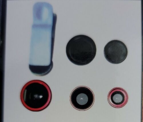 Clip Lens for Cell Phone Universal Tablet 2-In-1 Fish Eye, Macro Lenses - 第 8/8 張圖片