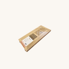 Oak Wood Floor Register, Flush Mount Vent, Un...