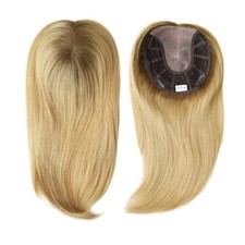 Top Piece for Women Topper European Cuticle Remy Hair Natural Hairpiece 14''TP18