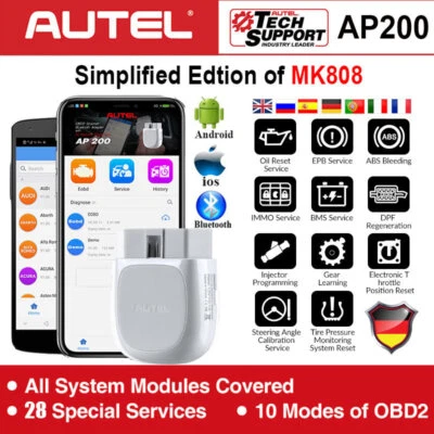 Autel MaxiAP AP200 pk MK808 OBD2 Appareil Diagnostic Scanner Auto TOUT SYSTÈME