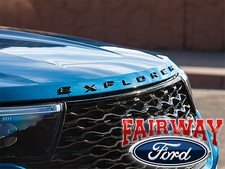 20 Thru 26 Explorer Oem Genuine Ford Sport Pkg Hood Emblem Letters Decal New