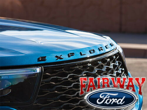 20 thru 22 Explorer OEM Genuine Ford Sport Pkg Hood Emblem Letters Decal NEW