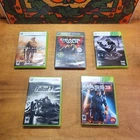 Xbox 360 Lot 5 Video Games Call of Duty Gears of War Halo Fallout Mass Effect