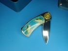 Folding Pocket Knife Fish Bass in Collectors Tin box — photo 3