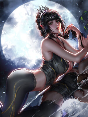 Anime Jason Liang Digital Art Artwork Illustration  Gaming Mat Desk 7663