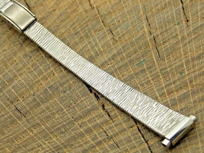 Speidel Vintage NOS Unused Sliding Clasp 10mm-13mm Stainless Steel Watch Band