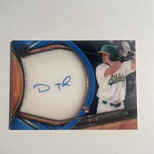 2018 Topps Tribute Dustin Fowler RC Rookie Auto Blue Refractor #/150 TA-DFO