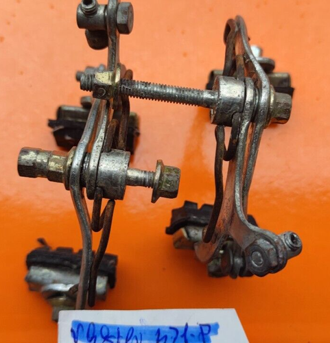 SUPER RAPID 00 BRAND CHROMED STEEL BRAKE CALIPERS FRENI BICI VINTAGE - Picture 12 of 12