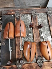 Cadillac Shoe Stretchers Shoe 4 Keepers Trees Wooden Adjustable Pair Lot