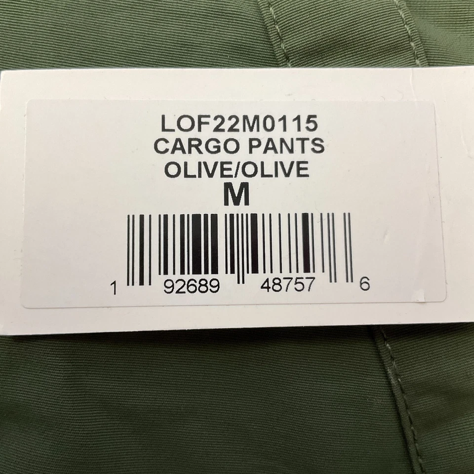 Pantalones cargo Lotto para hombre talla M verde cremallera piernas Foto 4 de 4