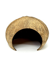 Natural Coconut Reptile Hideouts Hermit Crab Hut Climbing Toys Lizard Habitat