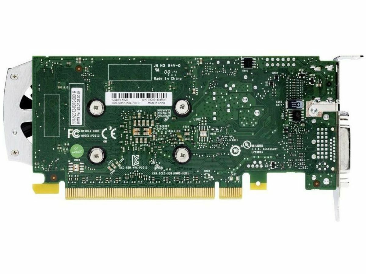 グラボ nVIDIA QUADRO K620 6個 ジャンク Dell NVIDIA Quadro K620 047KM8 / 0379T0 2GB PCIe x16 Graphics Card