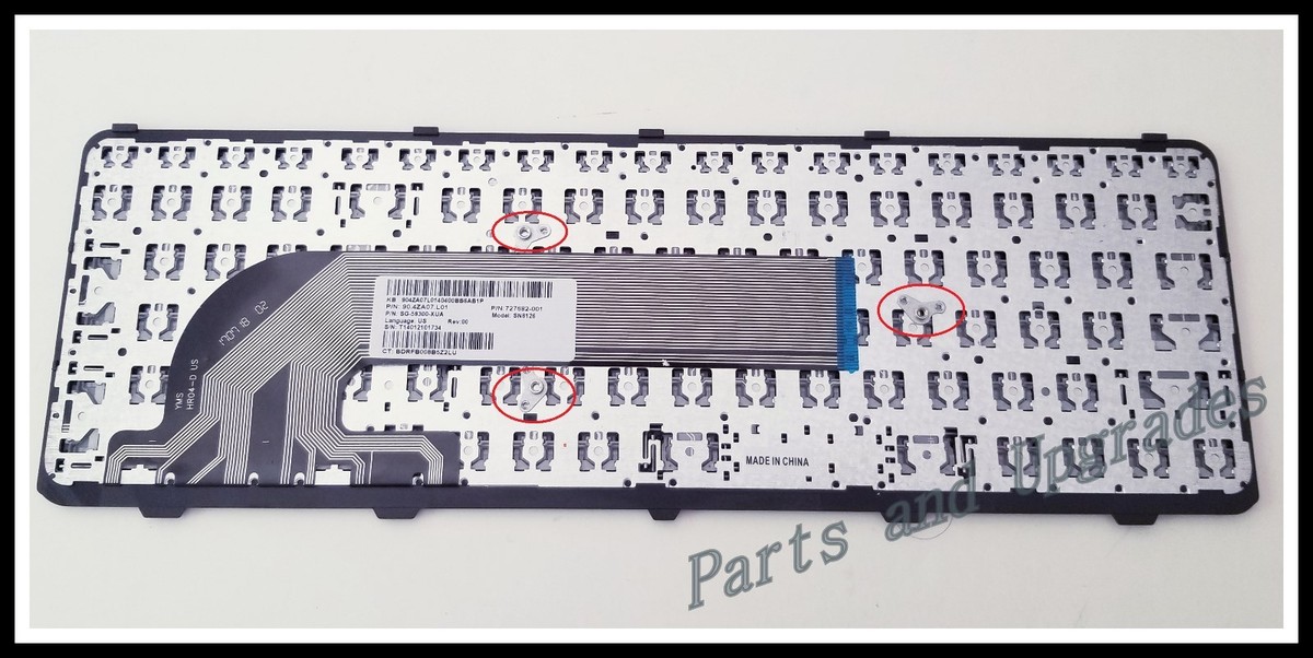 US Keyboard Frame Replacement For HP ProBook 450/455/470 G0 G1 G2 Series