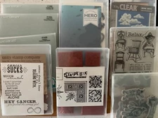 SPECIALTY SUBJECT RUBBER STAMP SETS