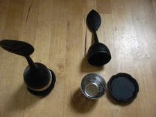Reusable loose tea leaf infuser strainer filter stainless & silicone unique New