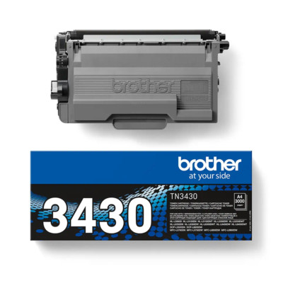 Original Brother TN-3430 Toner Tonereinheit Tonerkassette Schwarz TN 3430