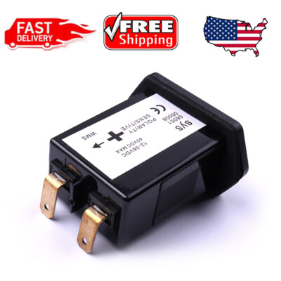 US DC12v -36v Quartz Hour Meter Hourmeter Boat Lawn Tractor Engine Gauge