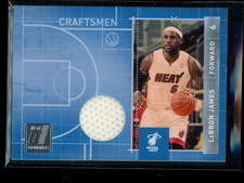 2010 Donruss LeBron James Craftsmen Patch /249 #3