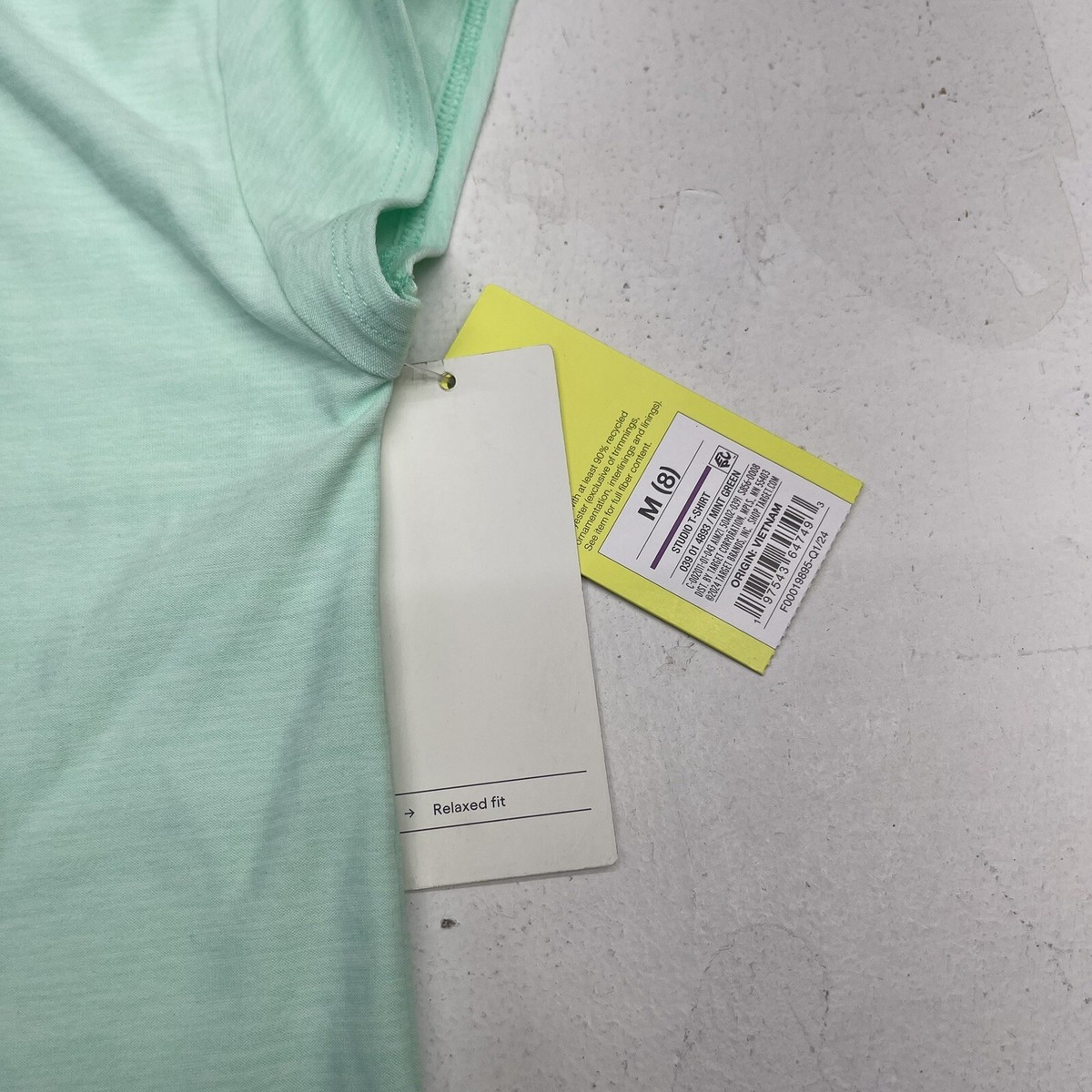その他 mint All In Motion Mint Green Studio Athletic T Shirt Youth Girls Size