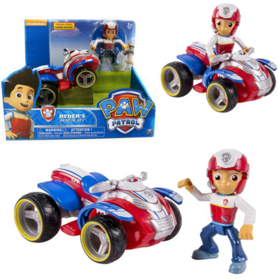 PAW PATROL RYDER'S RESCUE ATV PUP VEHICLE ACTION FIGURES KIDS