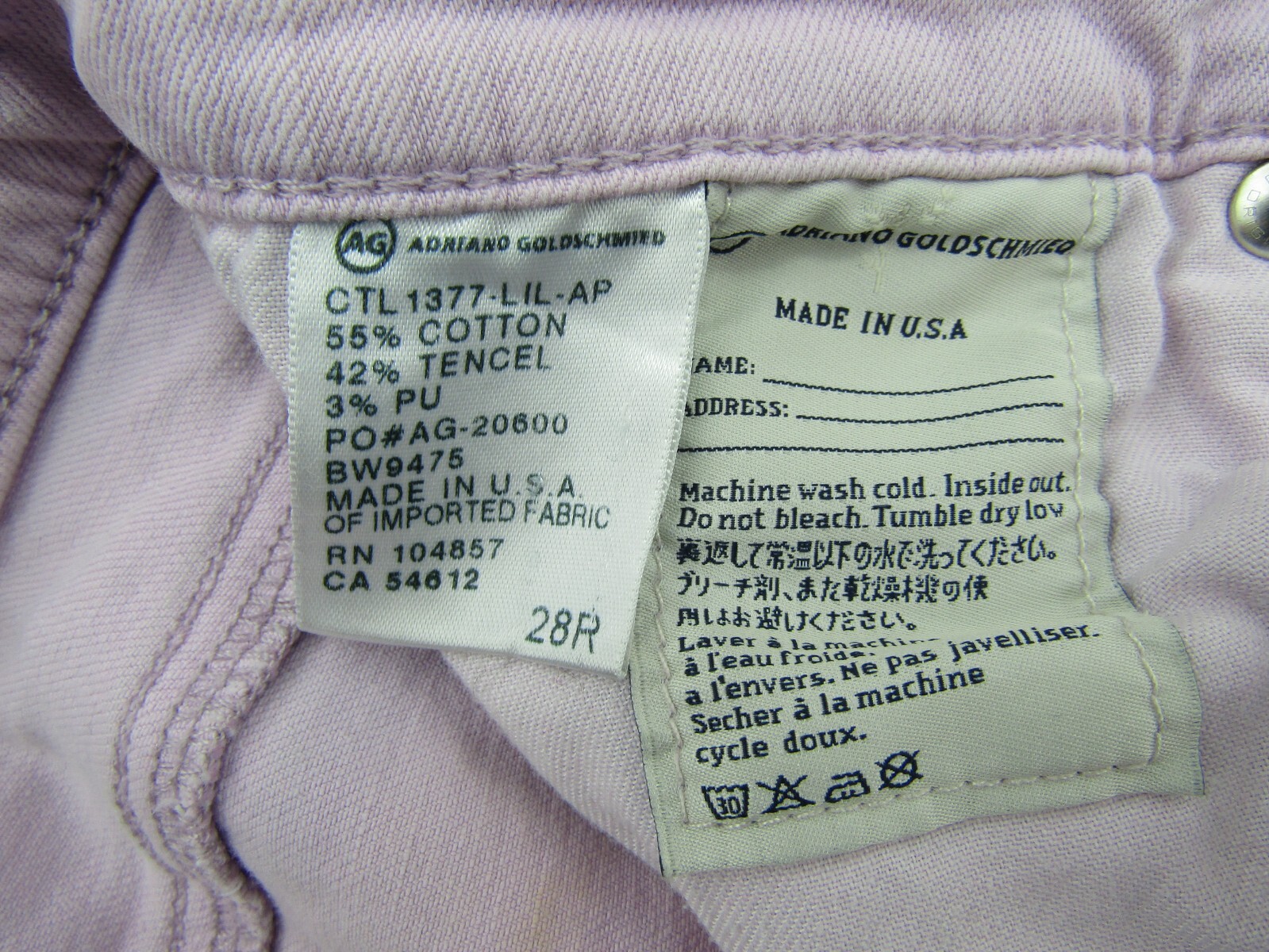 Adriano Goldschmeid Jeans Womens Size 29R The Stevie Ankle Slim Straight Leg thumbnail 8