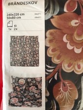 IKEA copripiumone matrimoniale 240x220 con federe 50x80