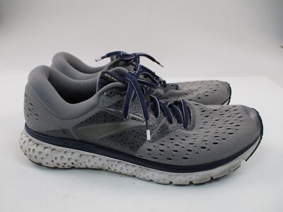 Brooks Running Shoes Mens 11 Gray Glycerin 16 1102891D059
