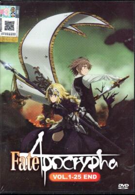 Anime DVD Fate/Apocrypha Vol.1-25 End English Subtitle | eBay